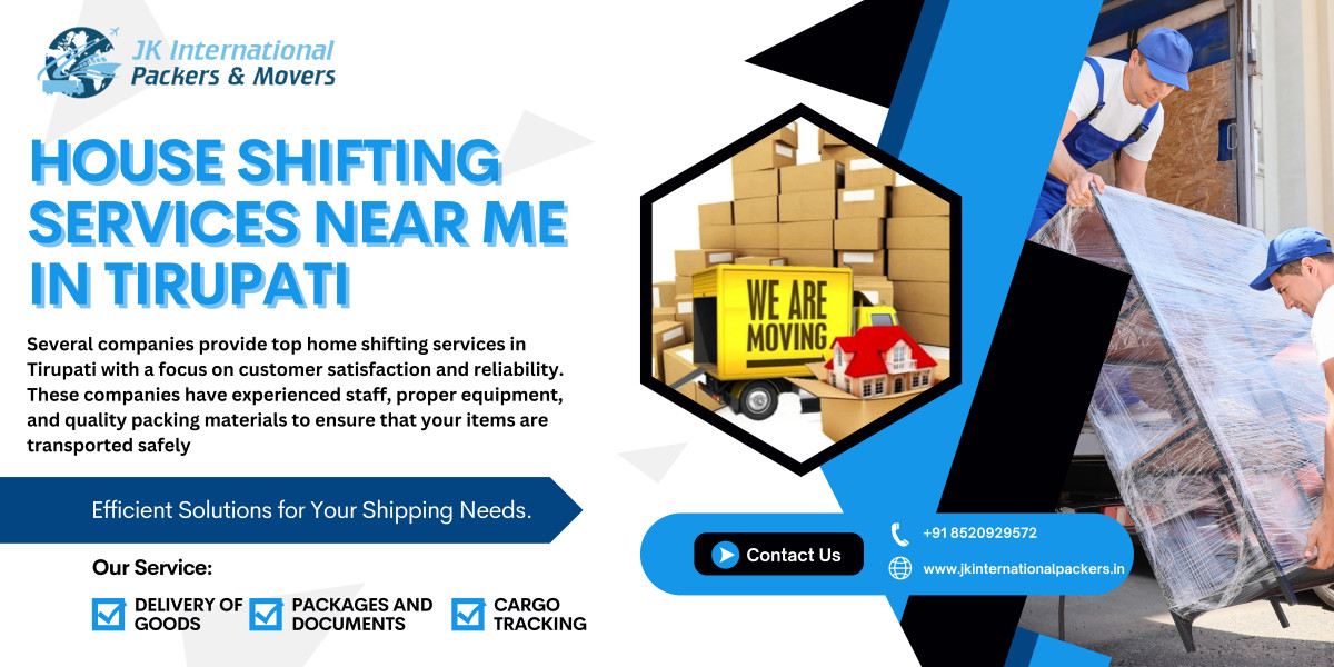 House Shifting Services Near Me in Tirupati: Finding the Best Home Shifting Providers