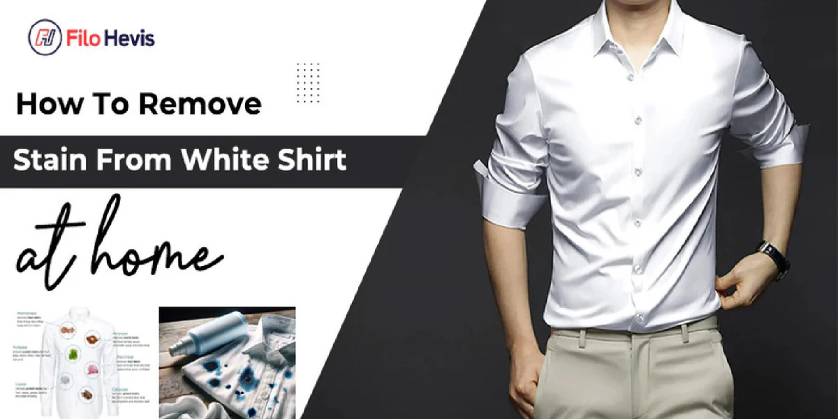 How Men to Remove Stain from White Shirt at Home