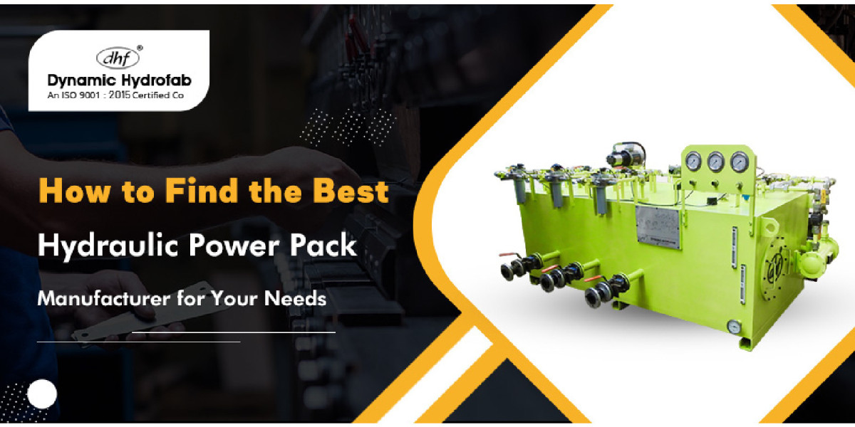 The Best Hydraulic Power Pack Manufacturer for Your Needs