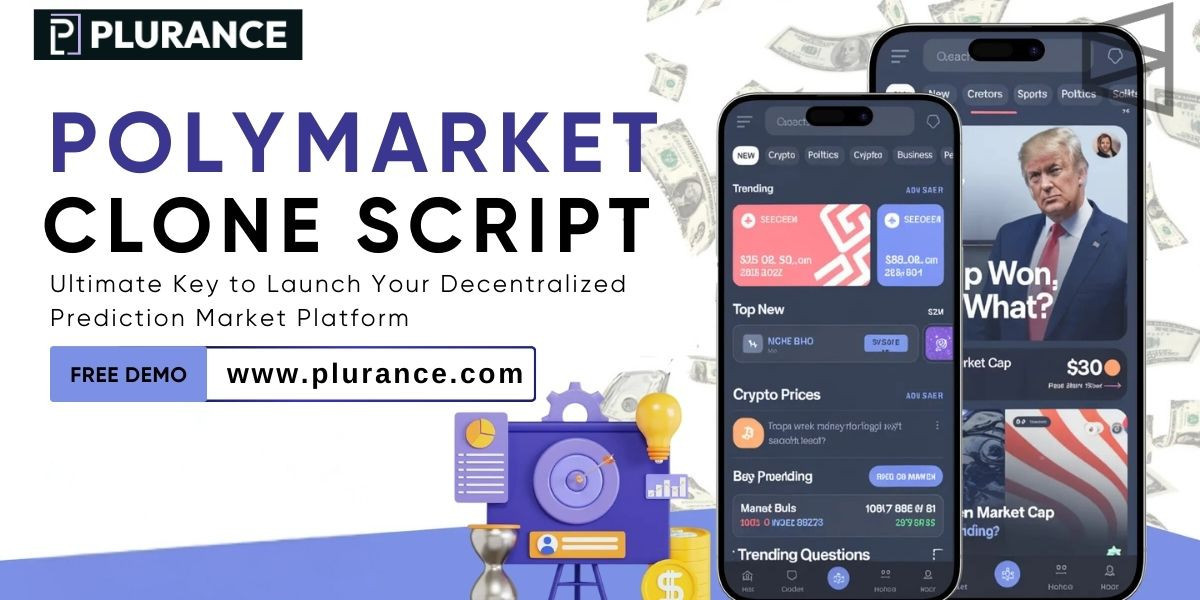 Go With the Trend!!Polymarket Clone Script: Fast-Track Way To Build Your Decentralized Prediction Market Platform