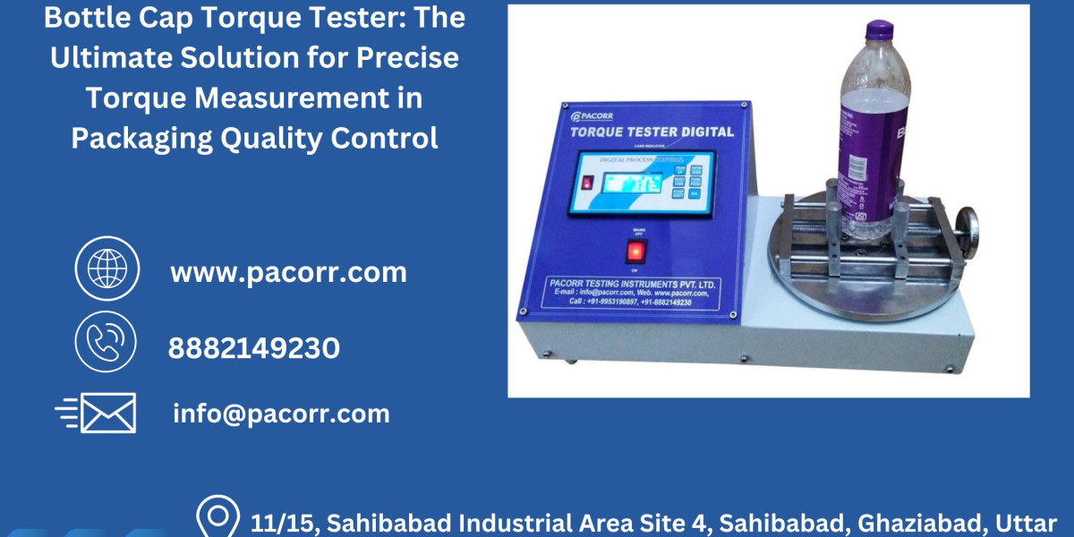 Bottle Cap Torque Tester: Ensuring Leak-Proof Packaging with Precision Torque Measurement