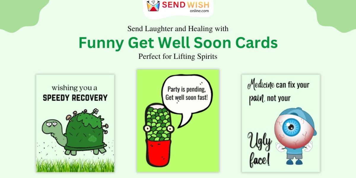 How Free Sympathy and Funny Get Well Soon Cards Can Help You Show Your Care with Sendwishonline.com