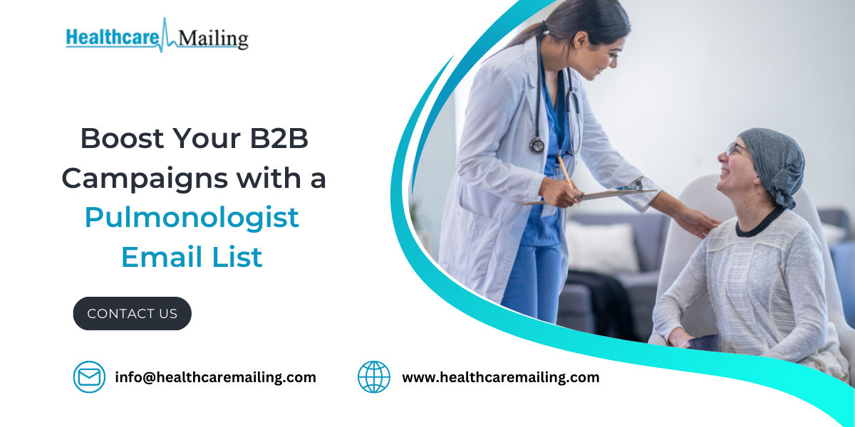 Boost Your B2B Campaigns with a Pulmonologist Email List